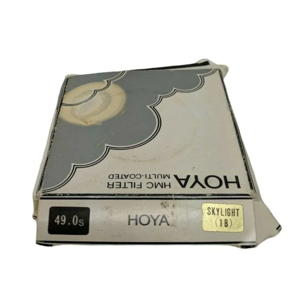 Vintage Photo Hoya Camera Filter Skylight 1B 49.0s 57a